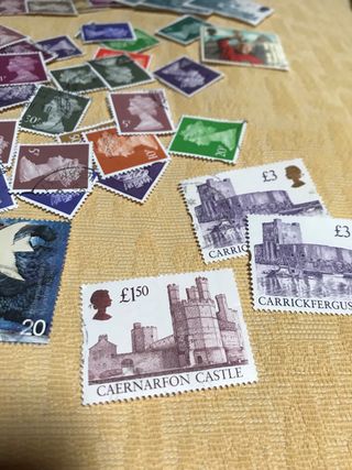 Lote de sellos variados Inglaterra