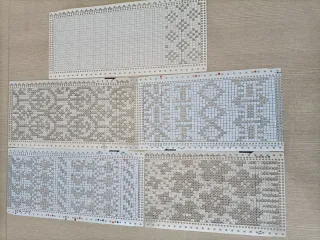 Schede perforate Brother per maglieria