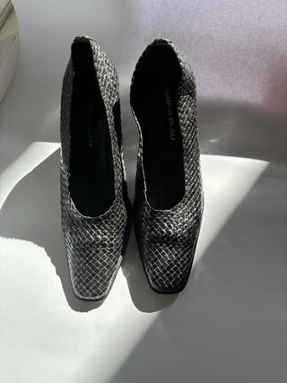 Zapatos de tacón Gorg Blau negros/plateados