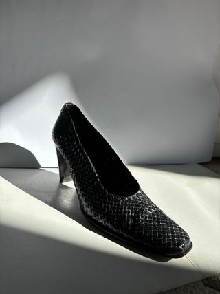 Zapatos de tacón Gorg Blau negros/plateados