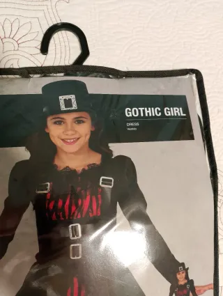 Disfraz Chica Gótica Fiestas Guirca Talla S