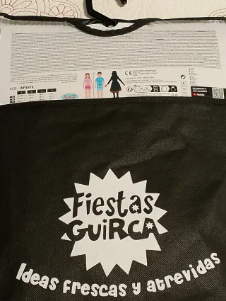 Disfraz Chica Gótica Fiestas Guirca Talla S