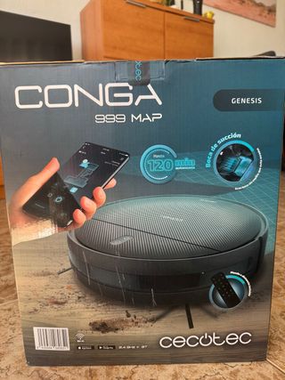 Robot Aspirador Cecotec Conga 999 Map Genesis