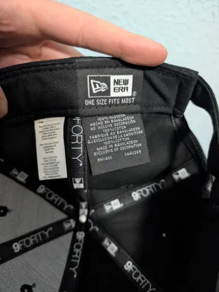 Gorra New Era 9FORTY Alemania Ajustable Negra