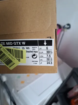 Botas Salomon Blaze Mid GTX Negras/Grises