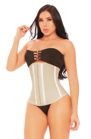 Faja Colombiana Negra Cremallera