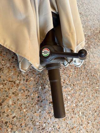 Confezione di 2 ombrelloni beige