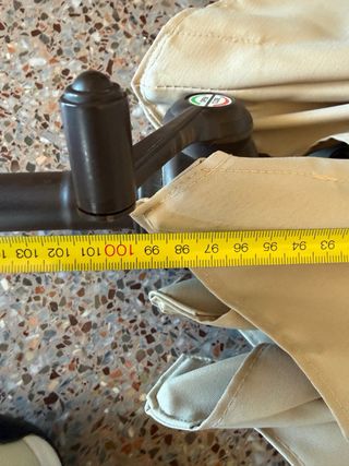 Confezione di 2 ombrelloni beige