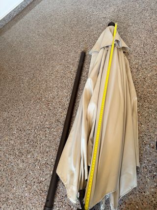 Confezione di 2 ombrelloni beige