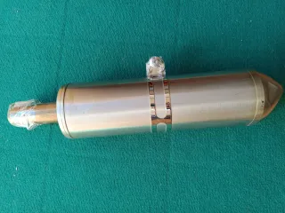 Silencioso BMW F 800 GS Plata