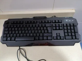 Teclado Mars Gaming USB Nero/Grigio