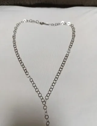 Collana Argento con Ciondolo Cerchio