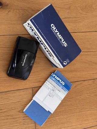 Olympus mju II Cámara Compacta Negra