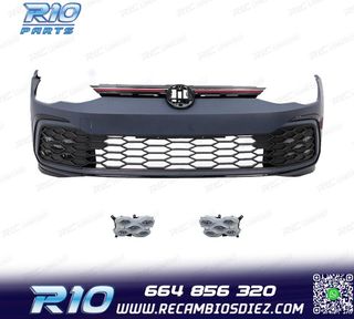 PARAGOLPES DELANTERO VOLKSWAGEN VW GOLF 8 LOOK GTI + ANTINIE