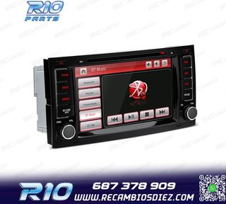 RADIO NAVEGADOR 7" PARA VOLKSWAGEN VW TOUAREG T5 04-11 USB G