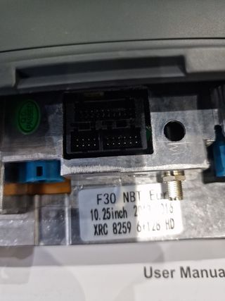 Pantalla BMW F30 Android Auto CarPlay