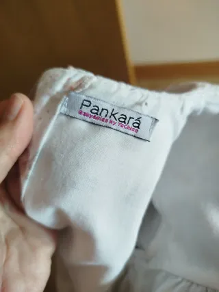 Vestido bebé 12 meses con braguita
