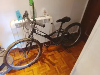 Bicicleta niño Btwin negra