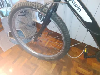 Bicicleta niño Btwin negra