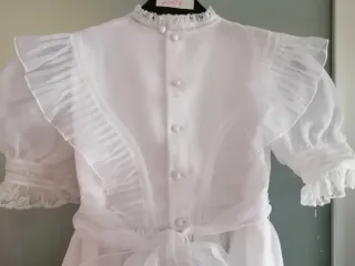 Vestido de Comunión Blanco Niña