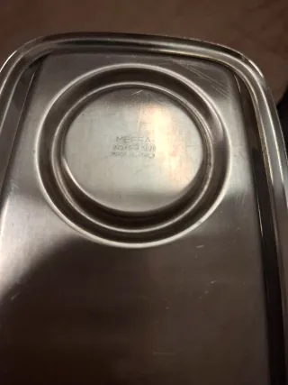 Set Oliera Acetiera Mepra Vetro Acciaio inox