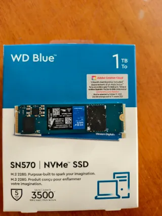 SSD WD Blue SN570 NVMe 1TB