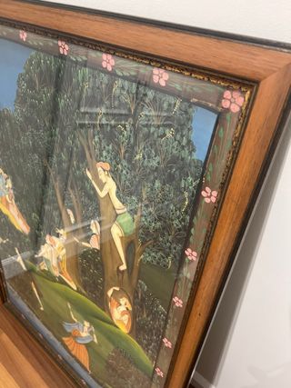 Cuadro decorativo estilo indio mogol