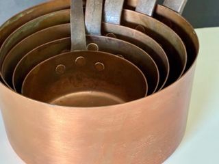 Set cazos cobre grandes