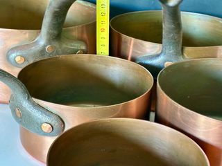 Set cazos cobre grandes