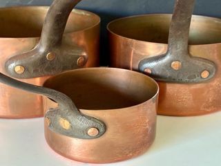 Set cazos cobre grandes