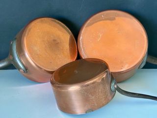 Set cazos cobre grandes