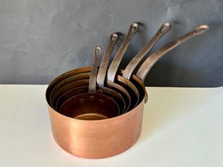 Set cazos cobre grandes