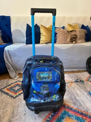 Mochila de ruedas Totto azul