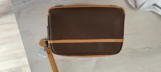 Cartera de mano Welchen Beige y Marrón