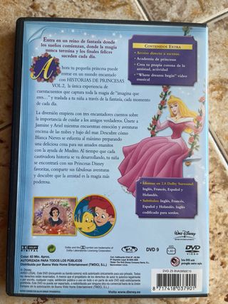DVD Historias de Princesas Vol. 2