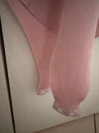 Body estivo primaverile color rosa cipria taglia S