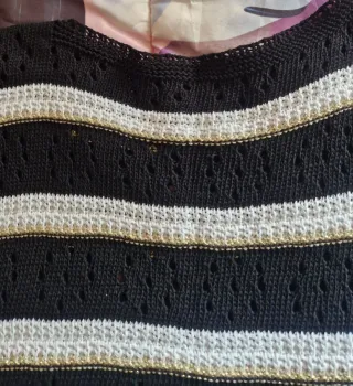 Maglietta a righe donna taglia unica