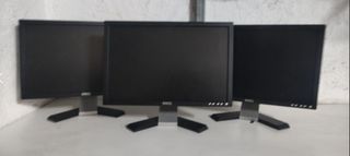 4 Monitores Dell Negro  30€ unidad  -  100 los 4
