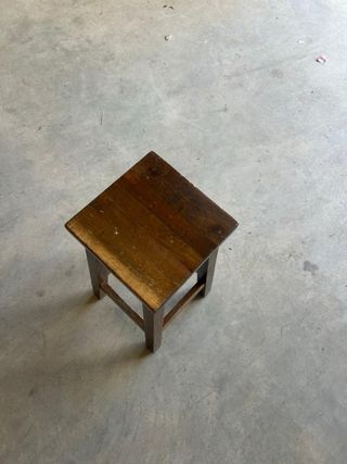 Taburetes de bar de madera maciza