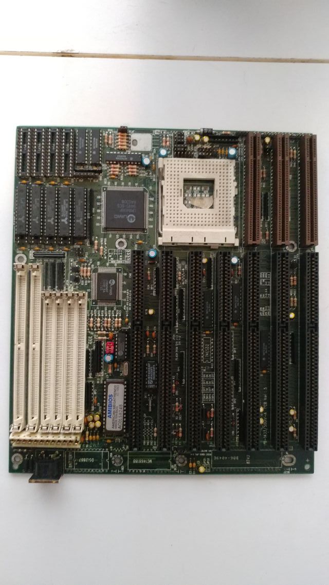 Lote Placas Base 486 retro vintage estropeadas