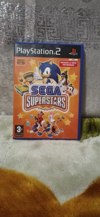 Lote 2 Juegos PS2: Sega Superstars y Splinter Cell