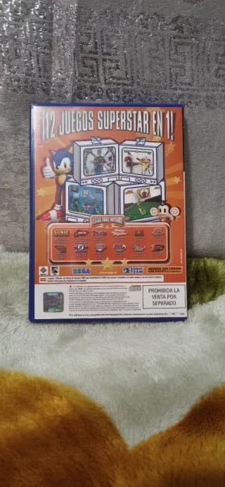 Lote 2 Juegos PS2: Sega Superstars y Splinter Cell