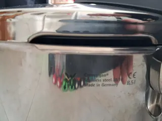 Set 3 Ollas Rápidas WMF Poco Uso 8l - 6,5l y 3l