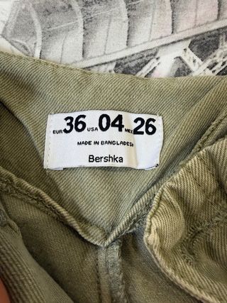 Pantalones verdes de talle alto