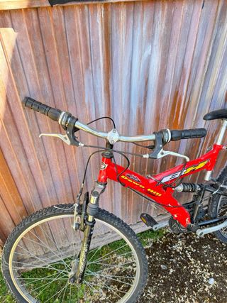 Bicicleta MTB Clásica 26 Roja