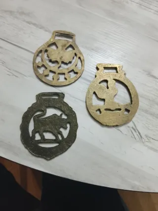 Medallón Arnés Caballo FIVELA Bronce