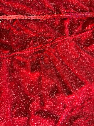 Maillot Gimnasia Rítmica Rojo y Blanco