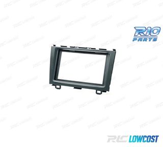 MARCO NEGRO RADIO 2-DIN PARA HONDA CR-V 07-11