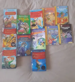 PACK 12 LIBROS GERONIMO STILTON