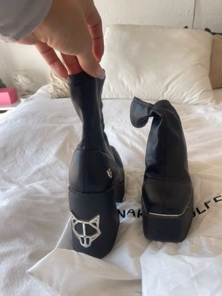 Botas Naked Wolfe Negras Caja Original